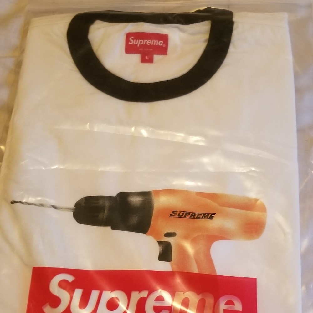 Supreme drill ringer tee